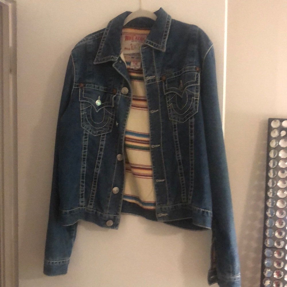 Mens True Religion Jean Jacket